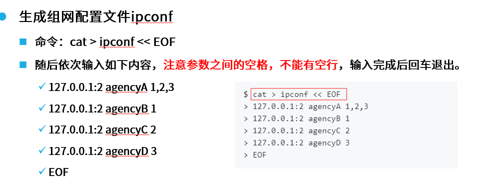 生成组网配置文件信息) 生成组网配置文件信息)
